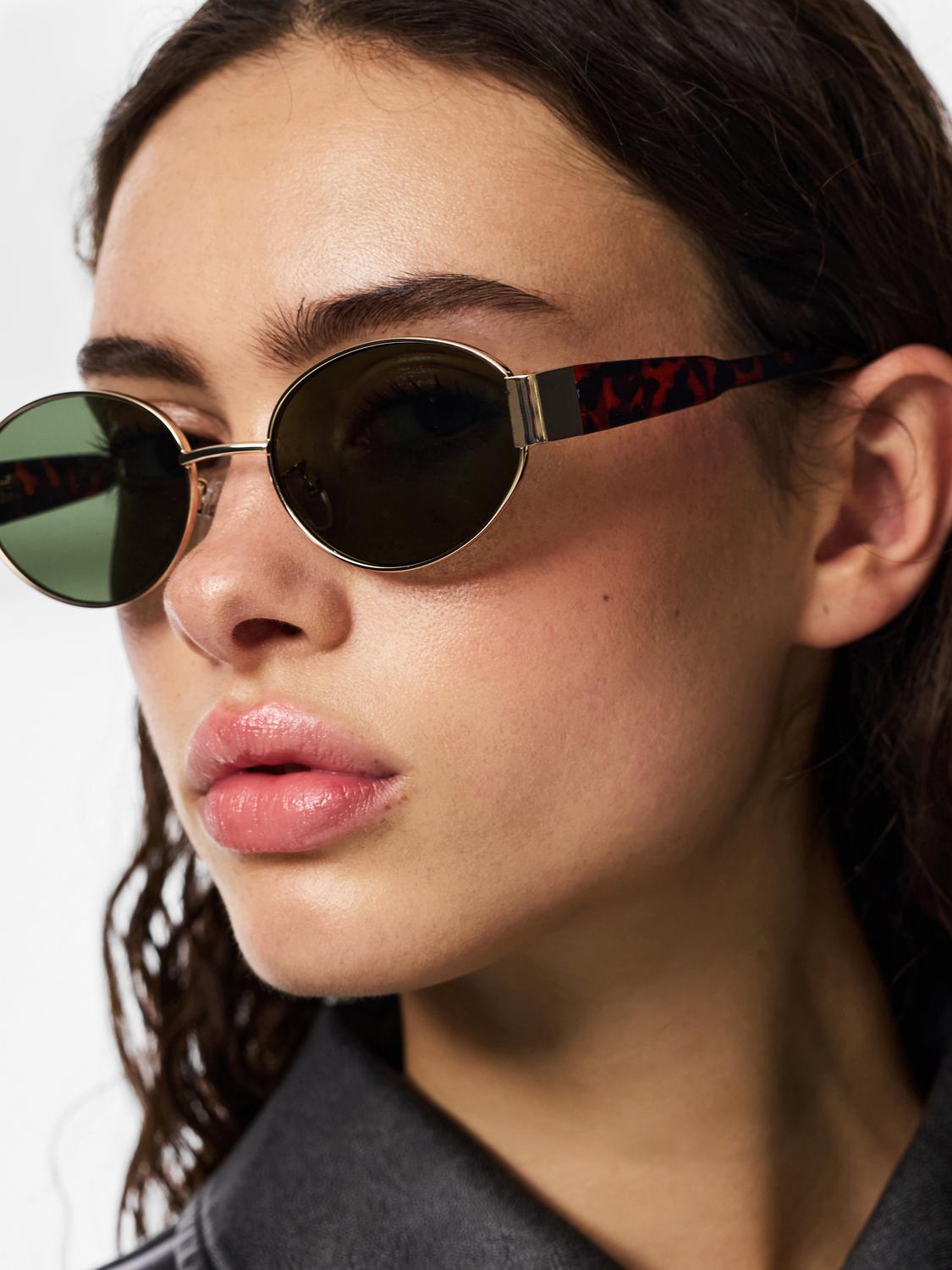 PCKATE Sunglasses - Gold Colour - VERO MODA & VILA Bergvik