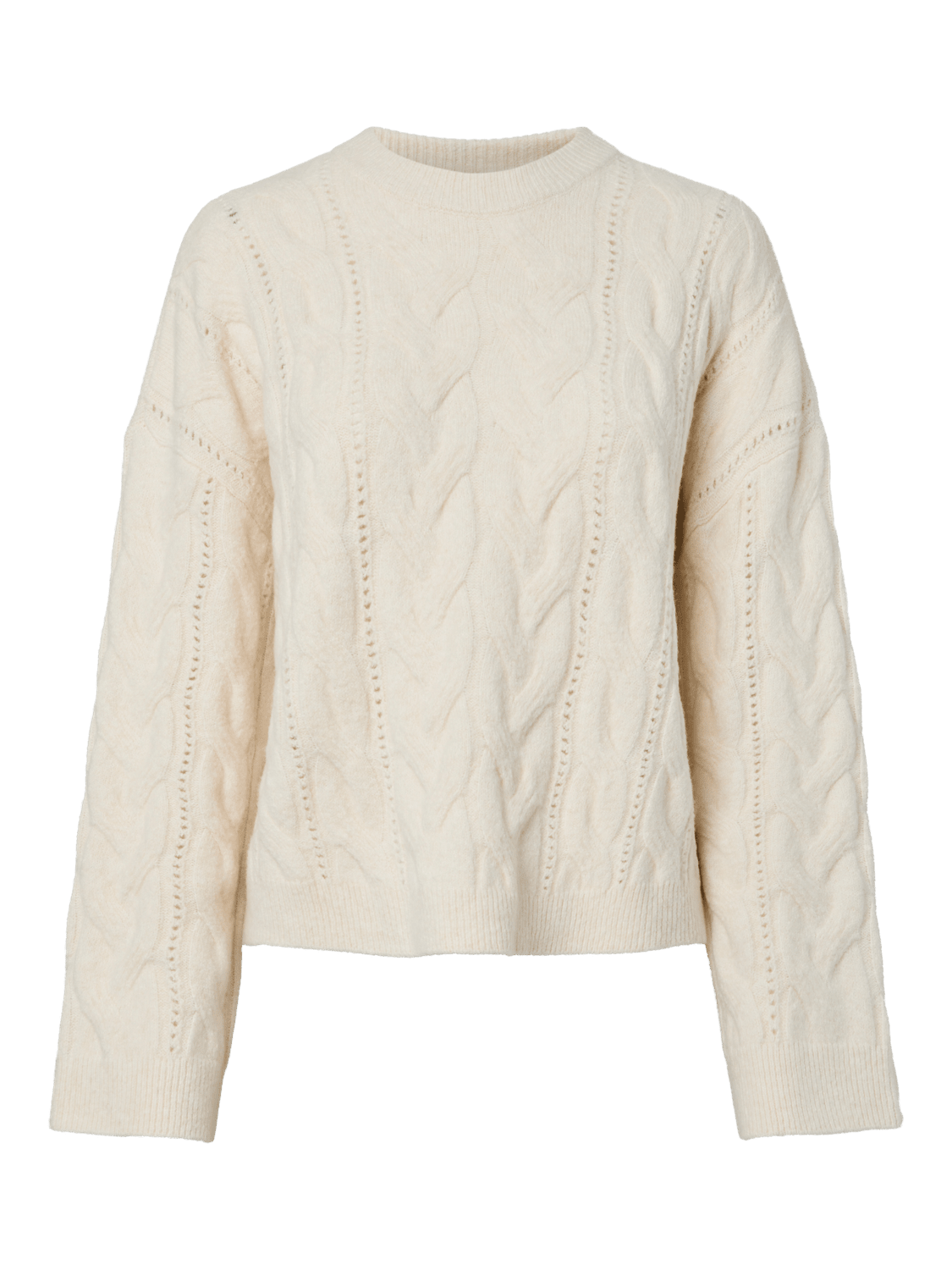 PCKATHY Pullover - Birch - VERO MODA & VILA Bergvik