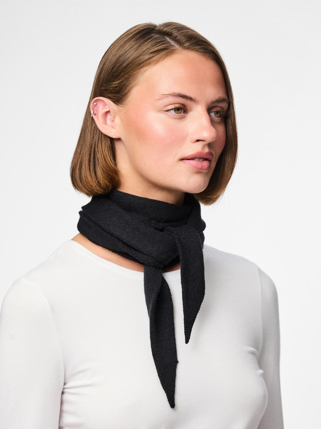 PCKOMMA Scarf - Black - VERO MODA & VILA Bergvik