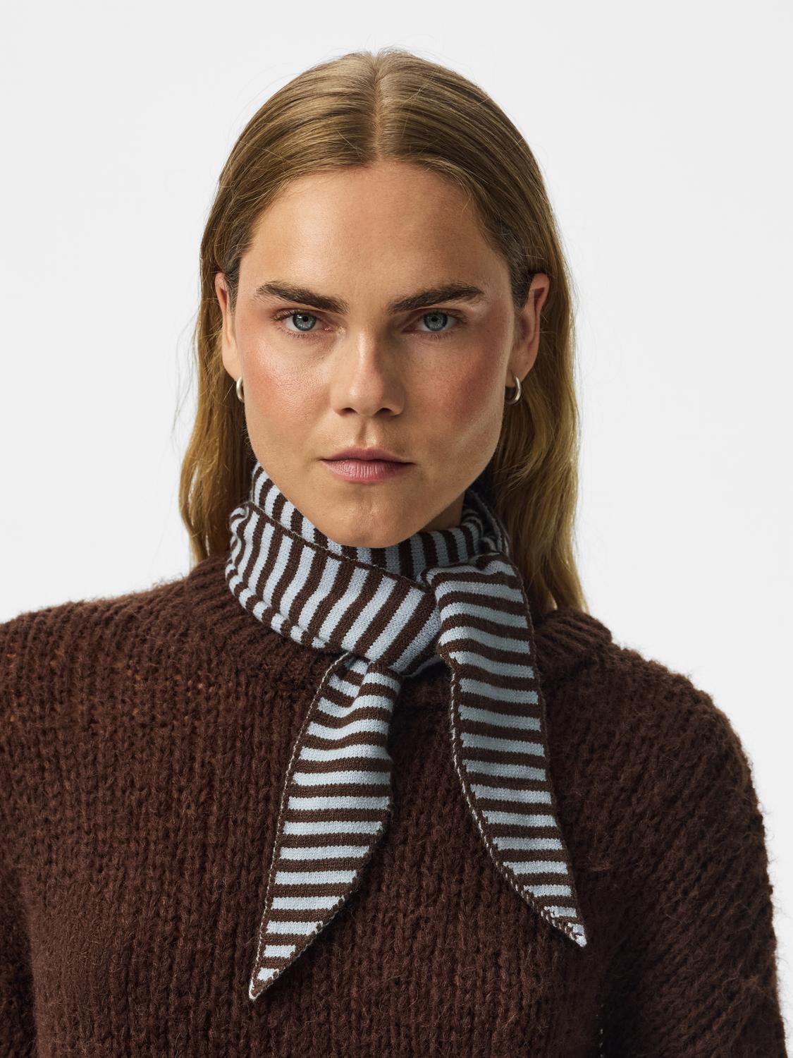 PCKOMMA Scarf - Cashmere Blue - VERO MODA & VILA Bergvik