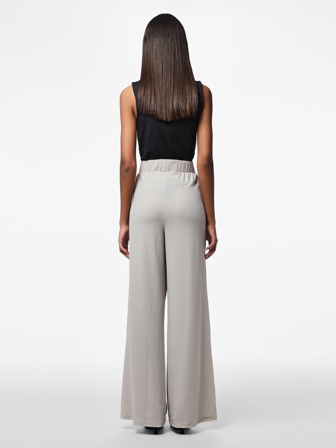 PCLINA Trousers - Lunar Rock - VERO MODA & VILA Bergvik