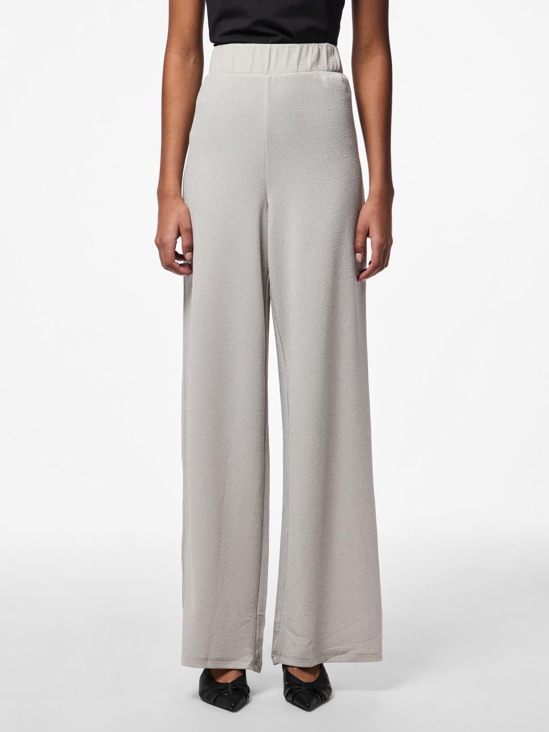 PCLINA Trousers - Lunar Rock - VERO MODA & VILA Bergvik