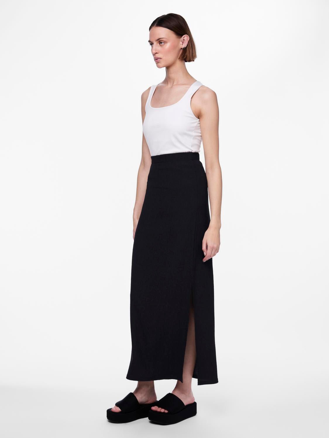 PCLUNA Skirt - Black - VERO MODA & VILA Bergvik