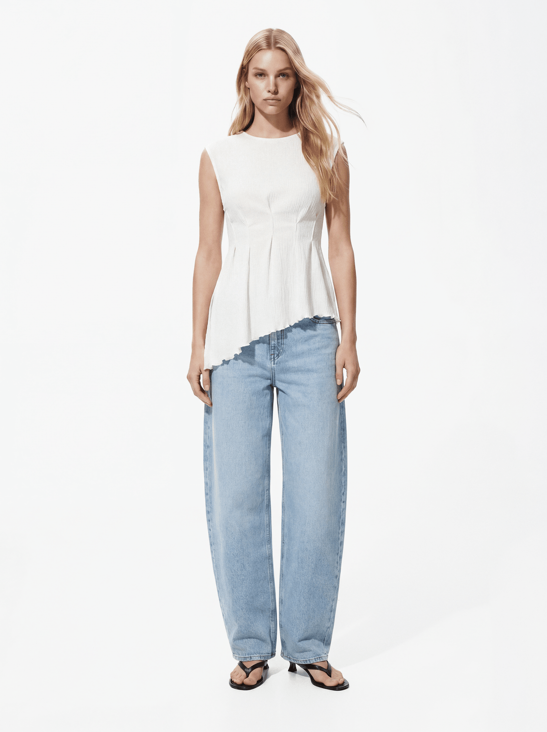 PCMALIE Top - Bright White - VERO MODA & VILA Bergvik