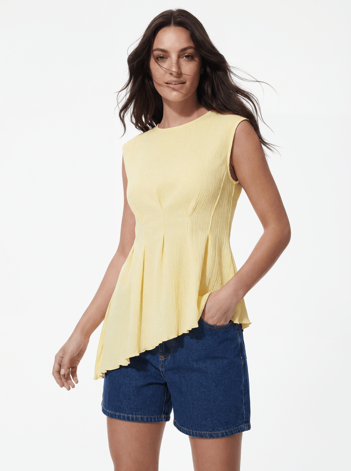 PCMALIE Top - French Vanilla - VERO MODA & VILA Bergvik