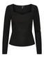 PCMANIELLA T-Shirts & Tops - Black - VERO MODA & VILA Bergvik