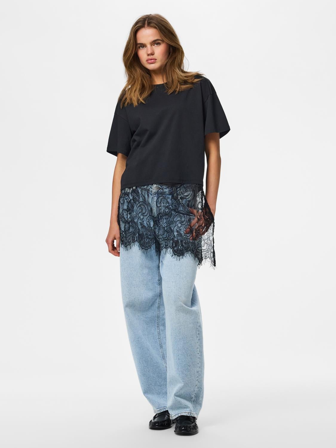 PCMAVE T-Shirt - Black - VERO MODA & VILA Bergvik