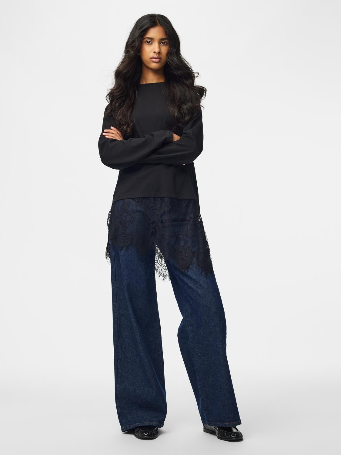 PCMAVE T-shirt - Black - VERO MODA & VILA Bergvik
