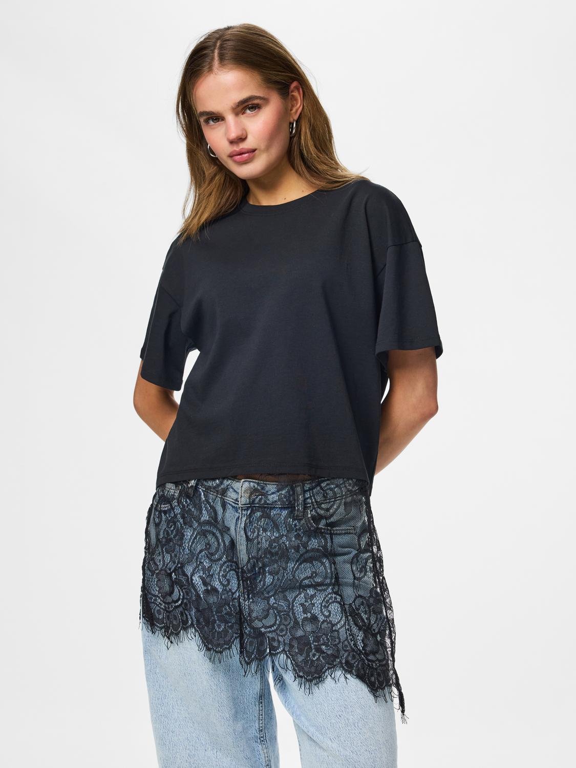 PCMAVE T-Shirt - Black - VERO MODA & VILA Bergvik