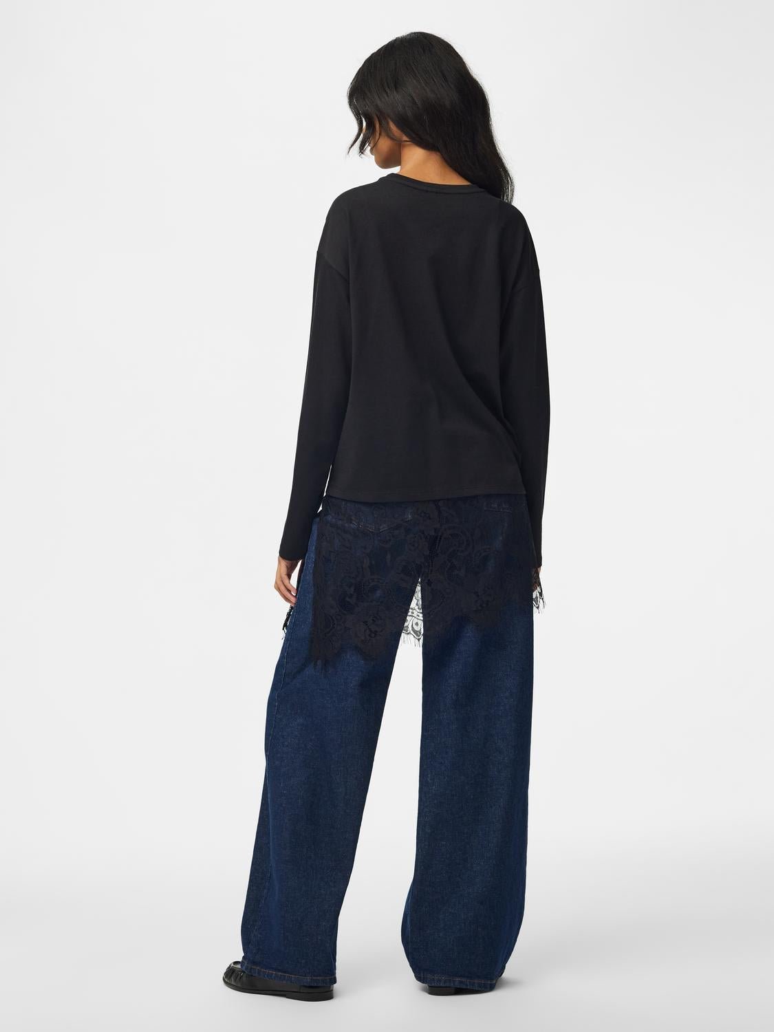 PCMAVE T-shirt - Black - VERO MODA & VILA Bergvik