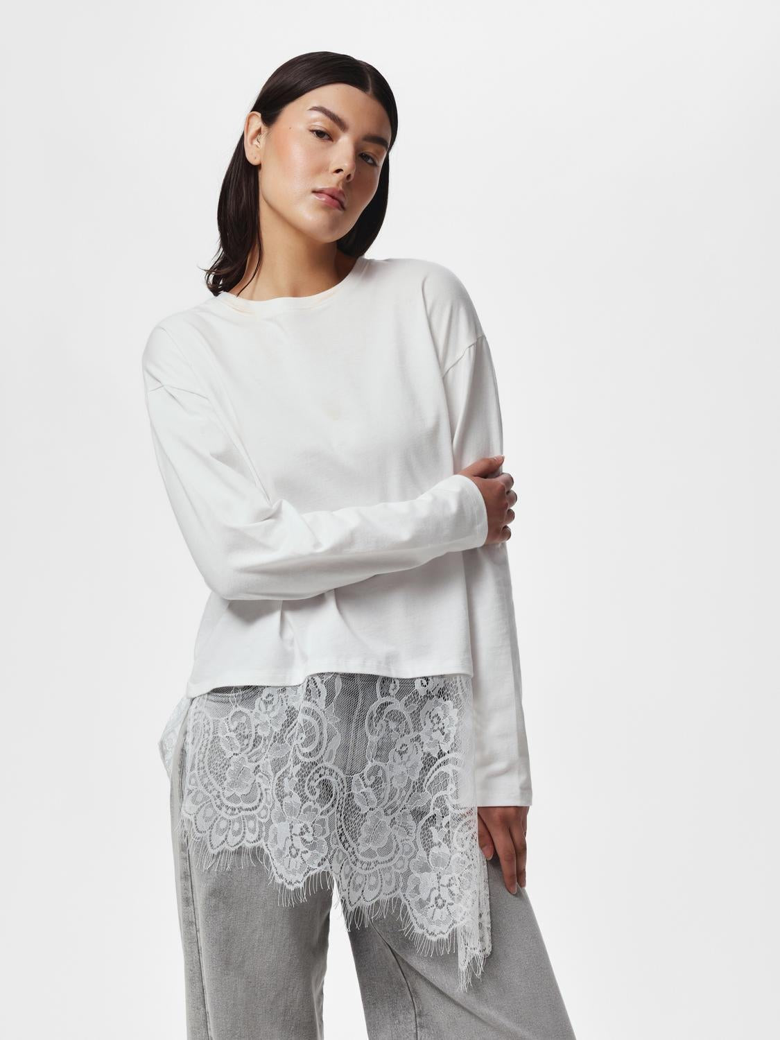 PCMAVE T-shirt - Bright White - VERO MODA & VILA Bergvik