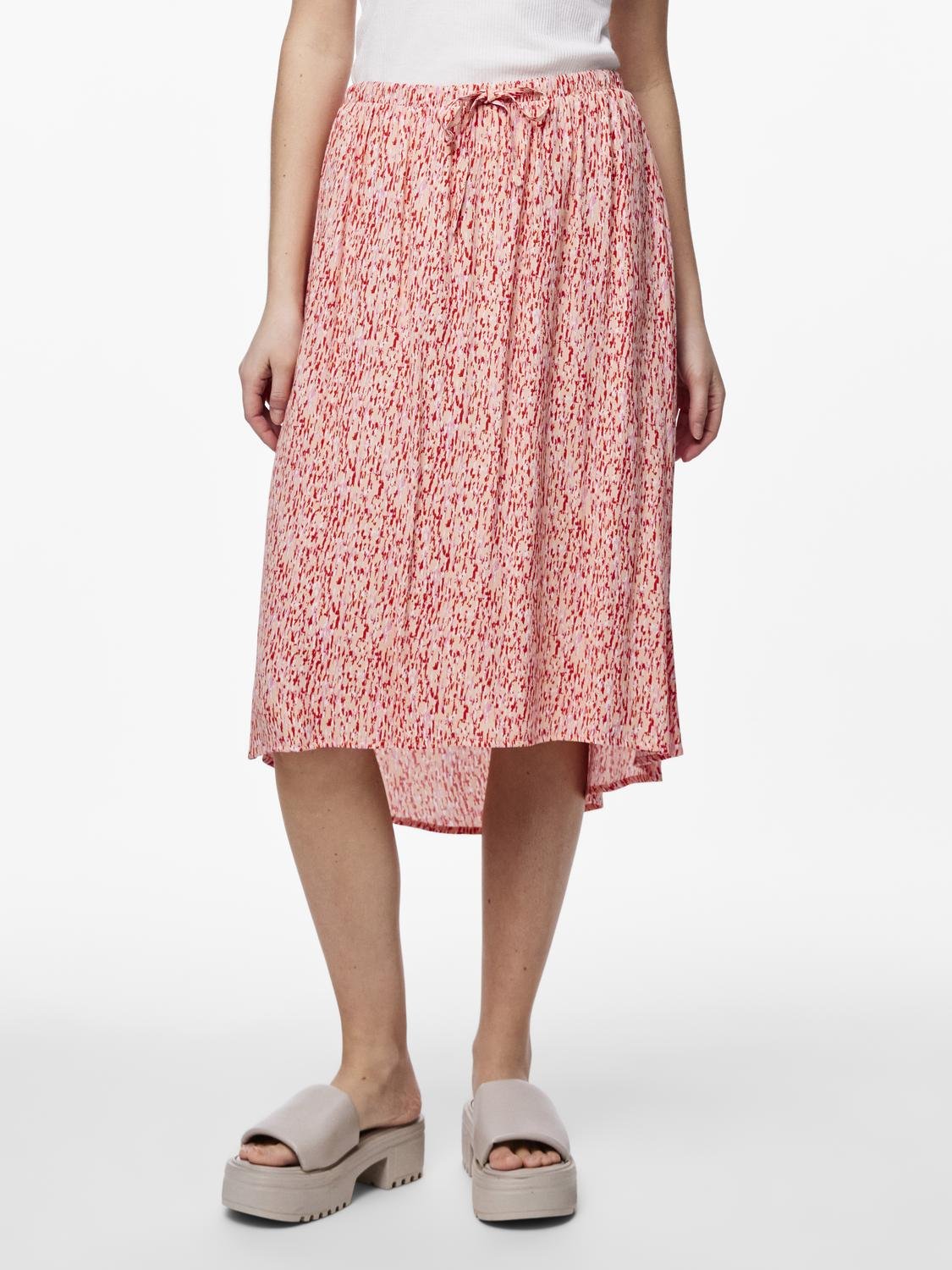 PCMAXINE Skirt - Pink Sand - VERO MODA & VILA Bergvik