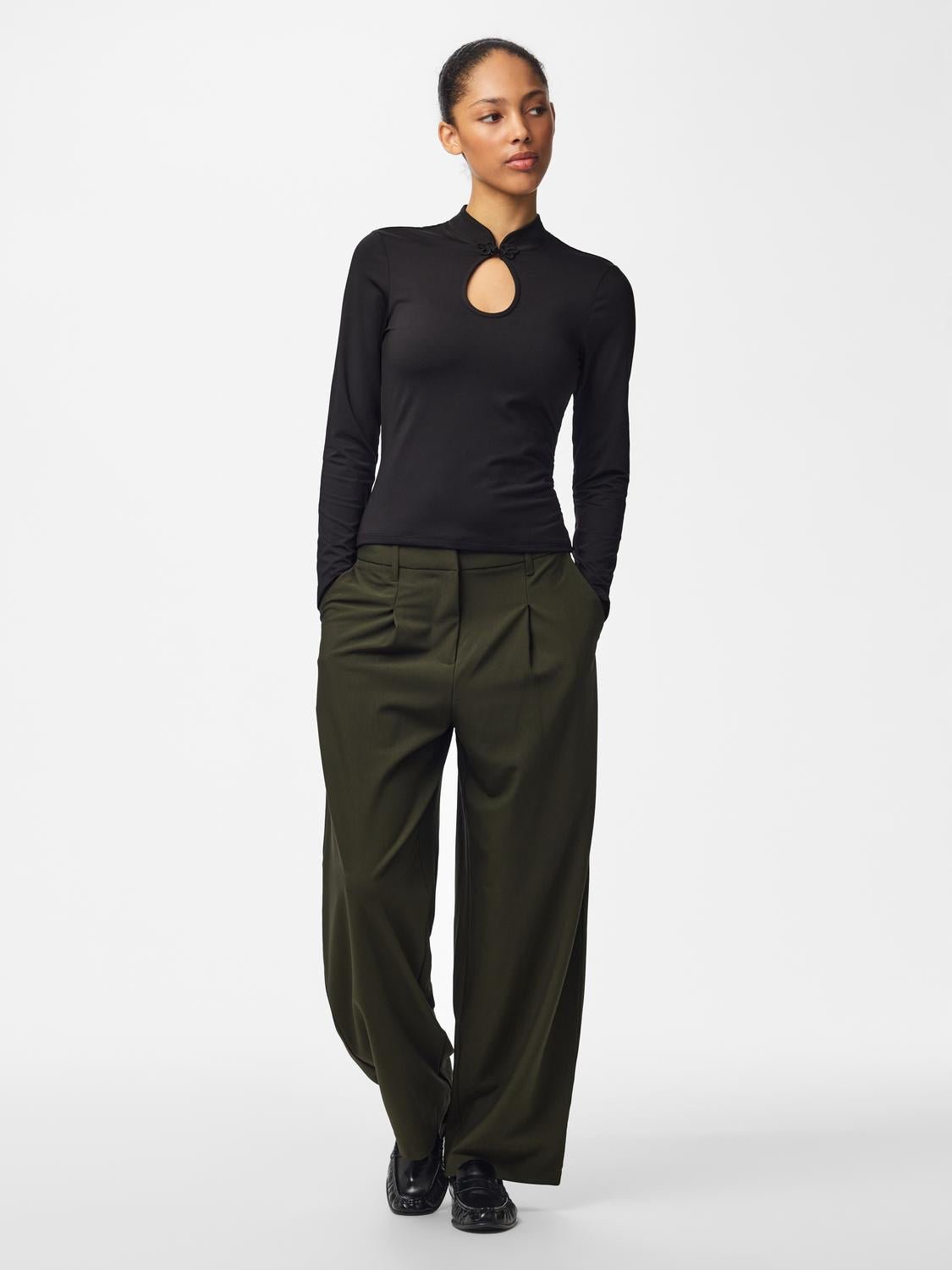 PCMELLY Top - Black - VERO MODA & VILA Bergvik
