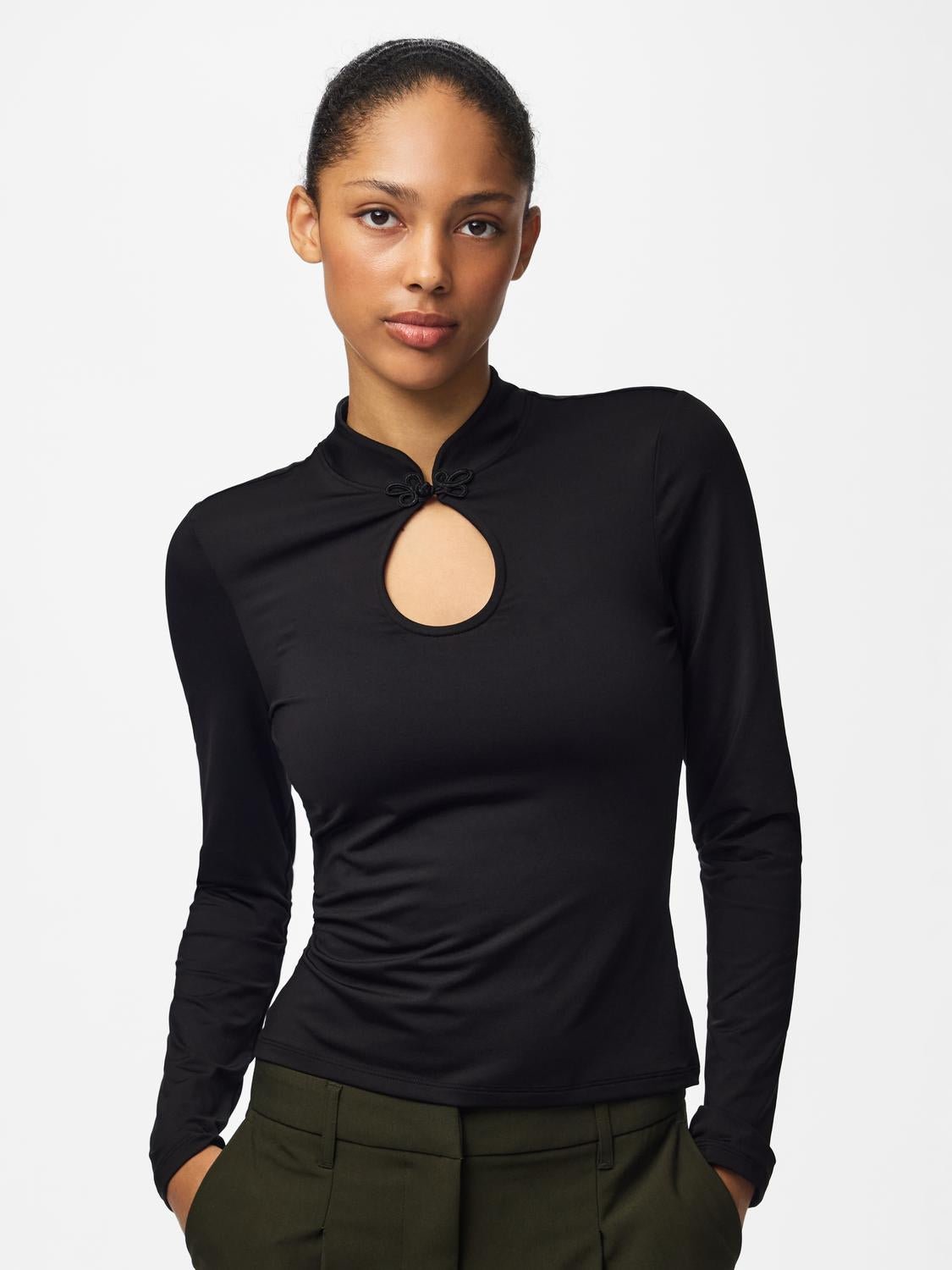 PCMELLY Top - Black - VERO MODA & VILA Bergvik