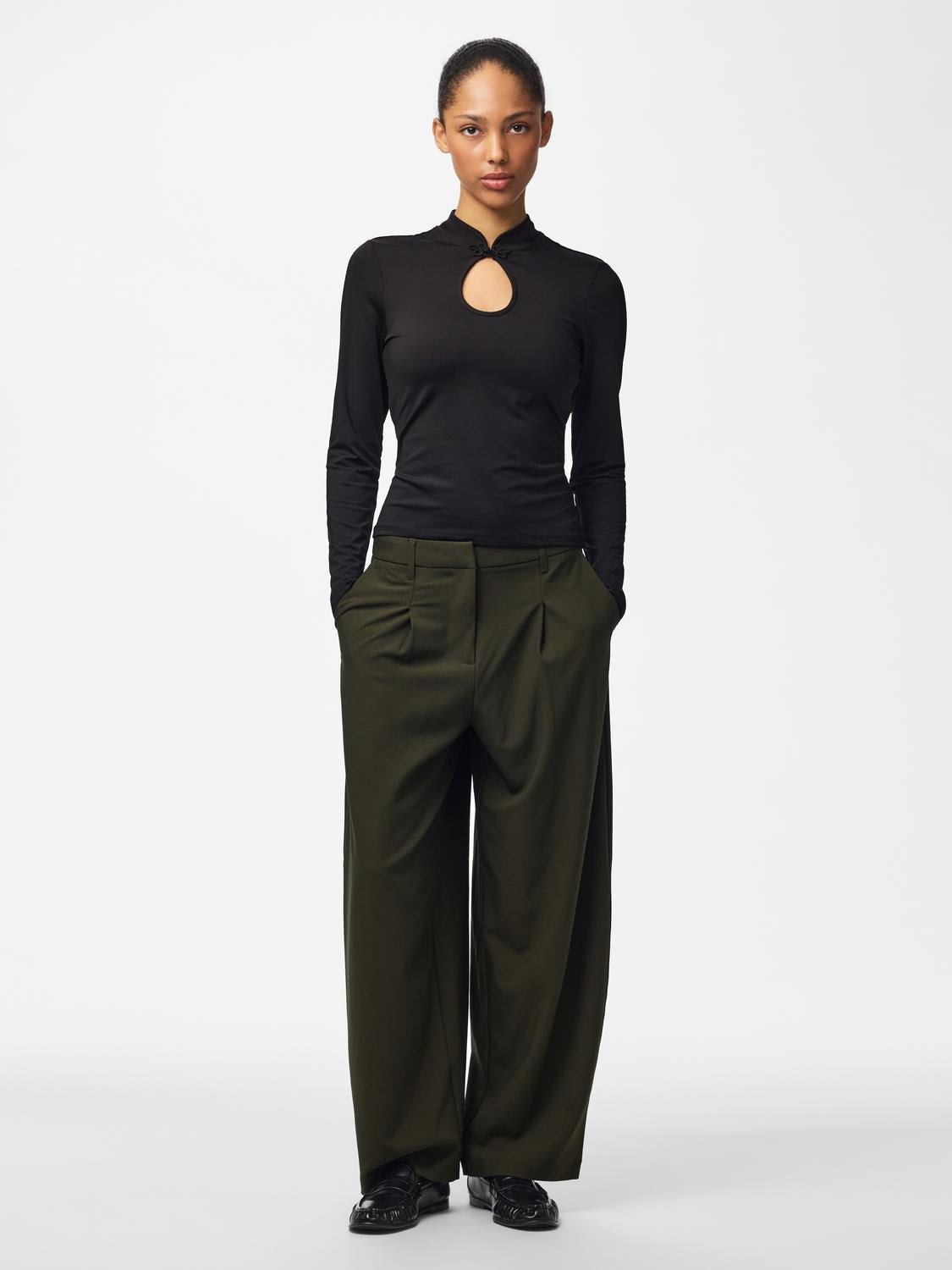 PCMELLY Top - Black - VERO MODA & VILA Bergvik