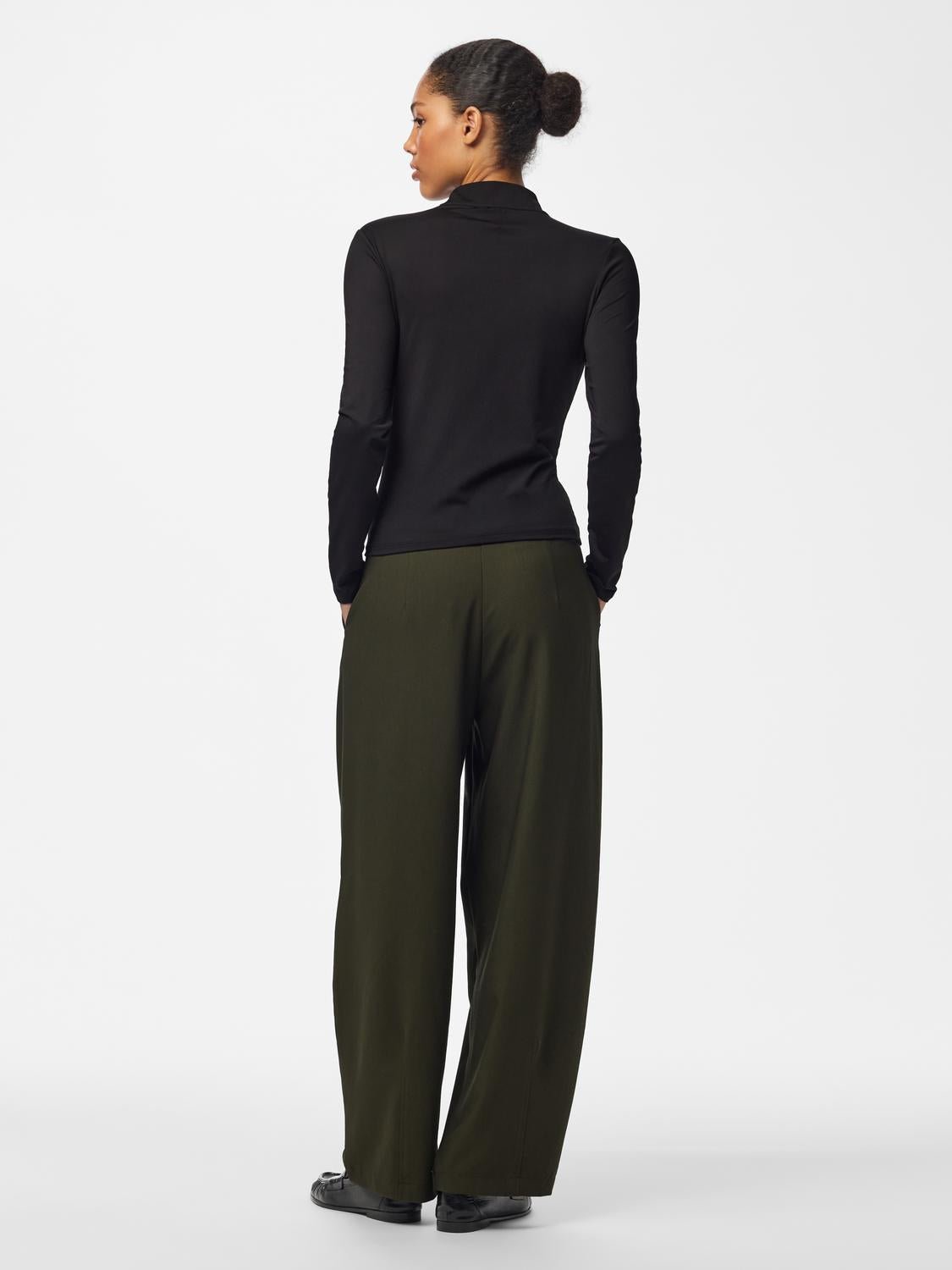 PCMELLY Top - Black - VERO MODA & VILA Bergvik