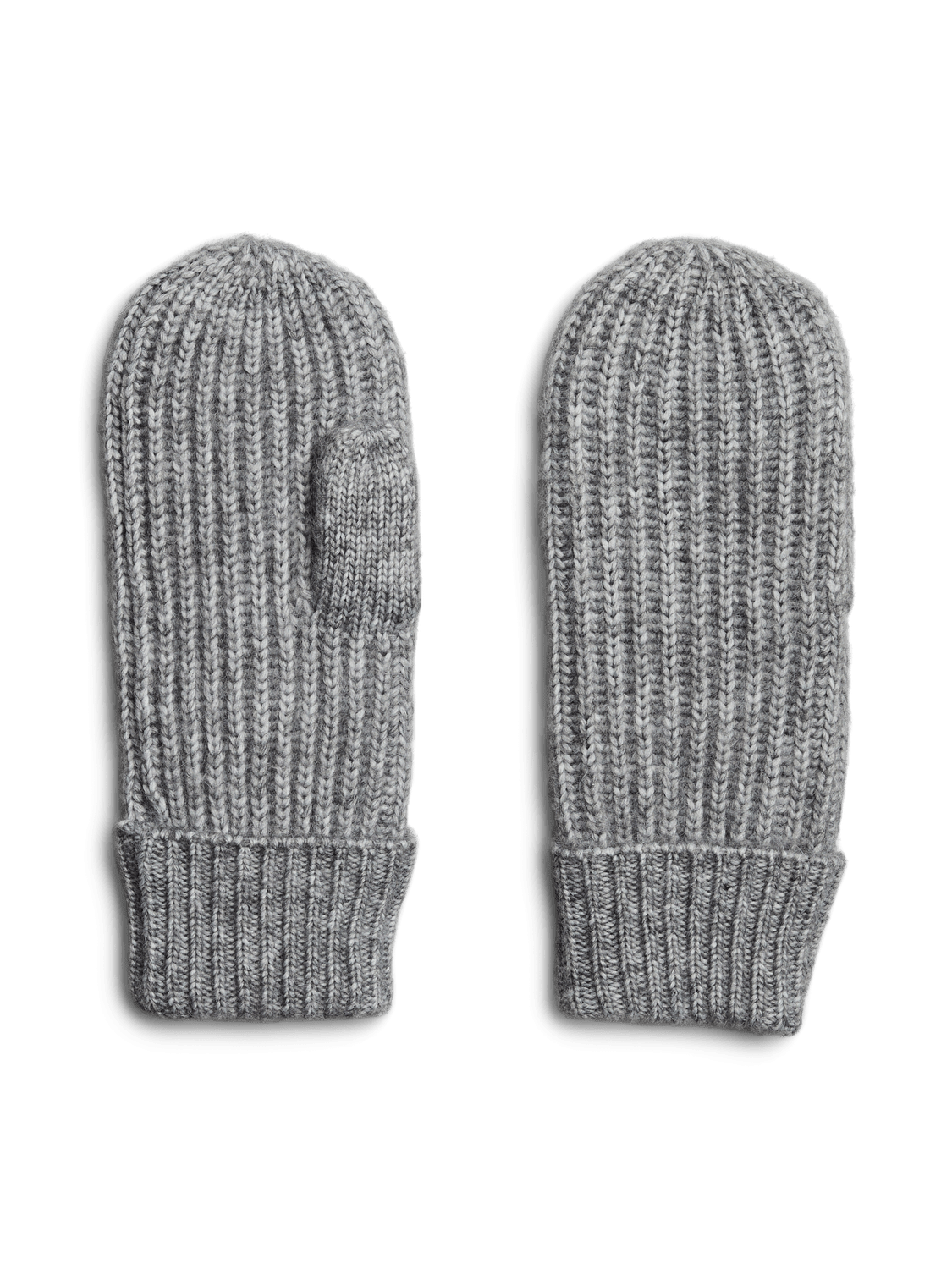 PCMILLA Mittens - Medium Grey Melange - VERO MODA & VILA Bergvik