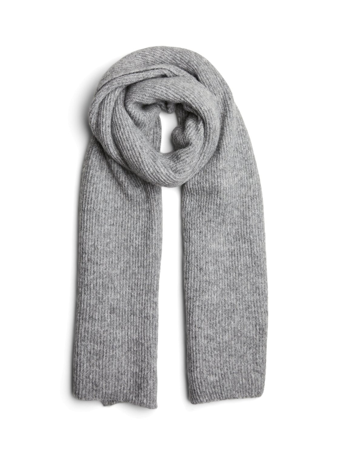 PCMOELLA Scarf - Medium Grey Melange - VERO MODA & VILA Bergvik