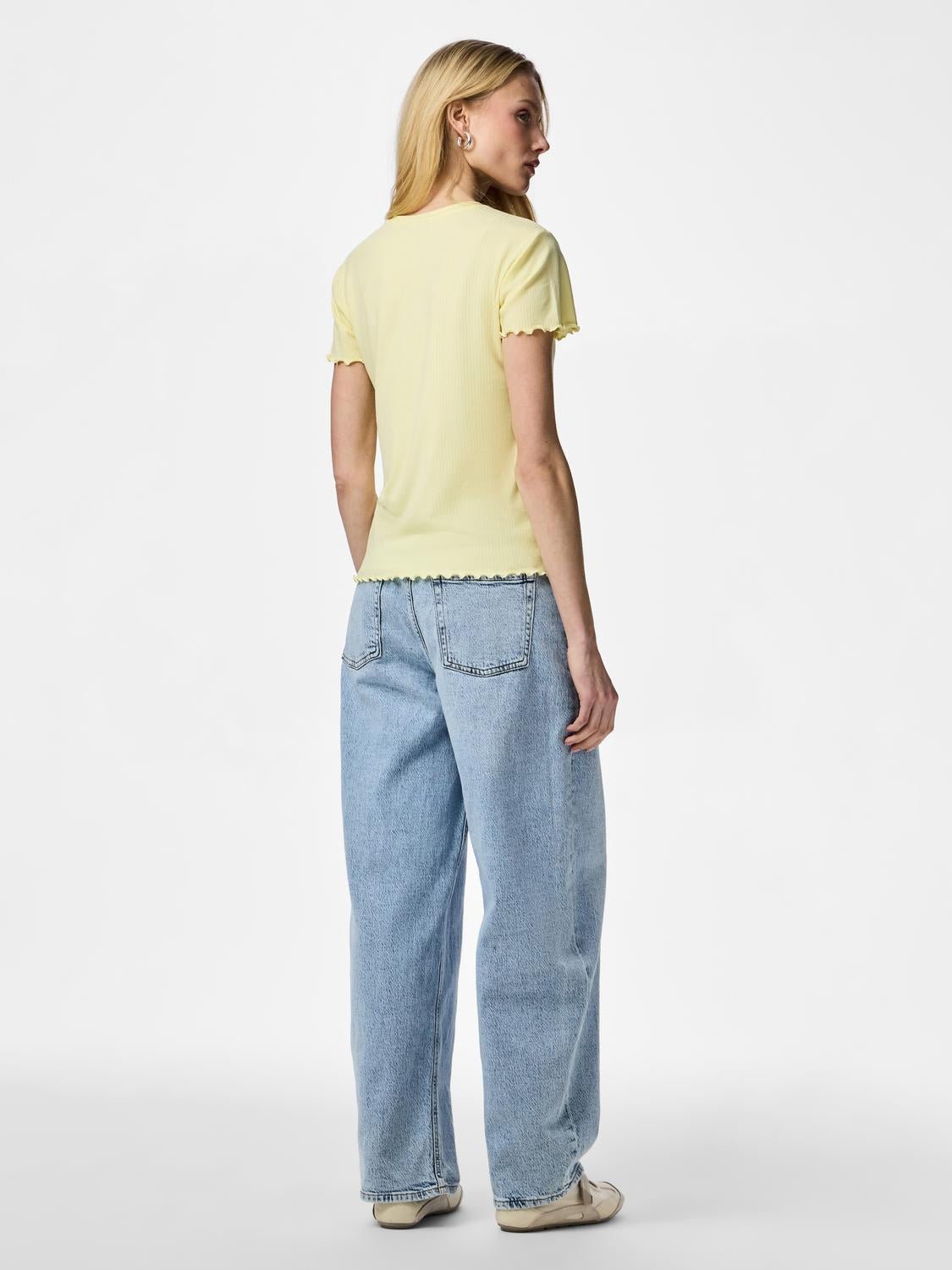 PCNICCA T-Shirt - French Vanilla - VERO MODA & VILA Bergvik