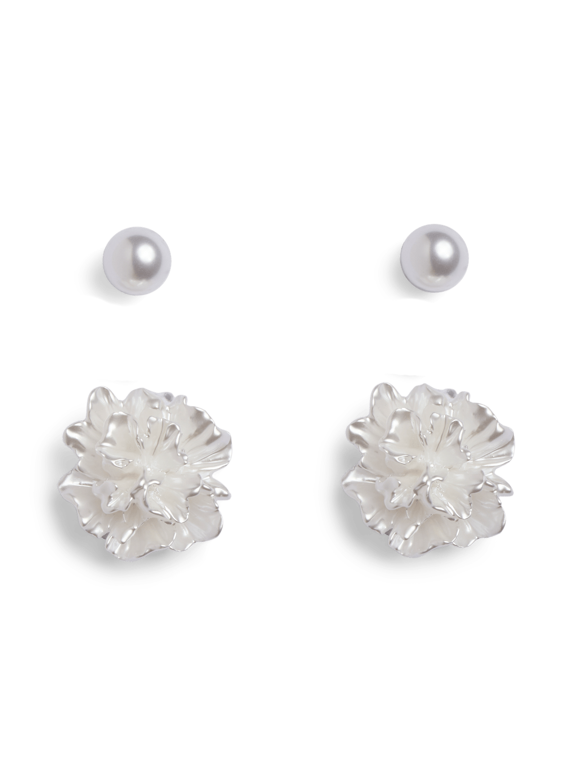 PCPENNY Earrings - Cloud Dancer - VERO MODA & VILA Bergvik