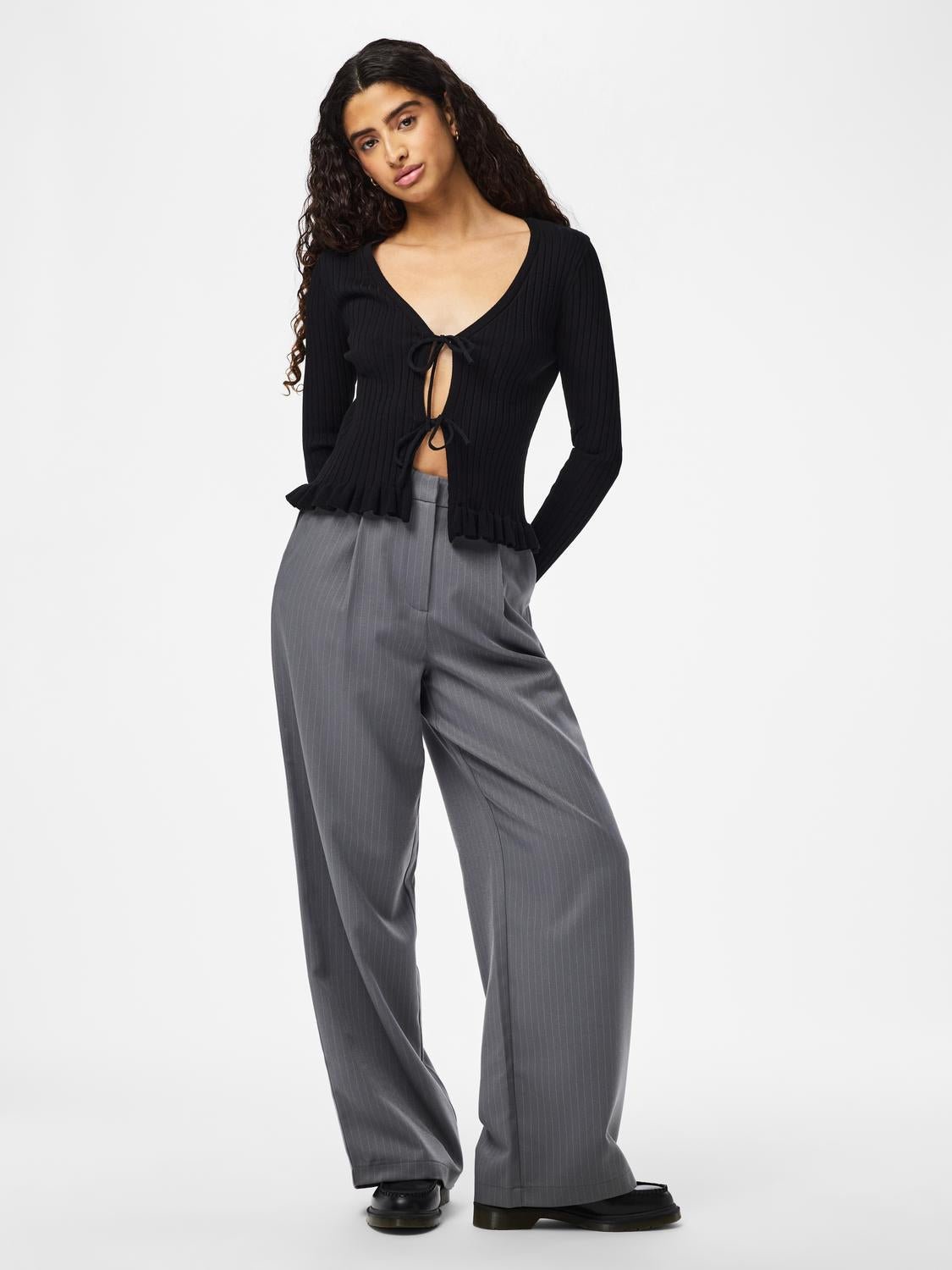 PCRAGNHILD Knitted Cardigan - Black - VERO MODA & VILA Bergvik