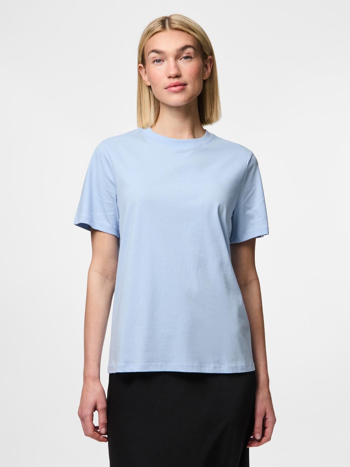 PCRIA T-Shirt - Cashmere Blue - VERO MODA & VILA Bergvik
