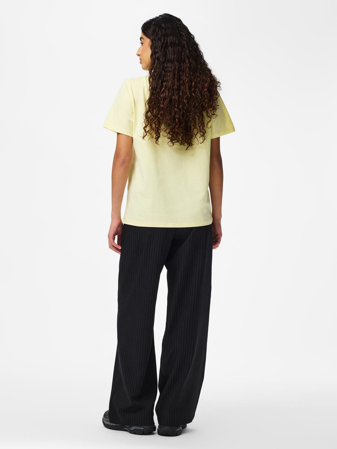 PCRIA T-Shirt - French Vanilla - VERO MODA & VILA Bergvik