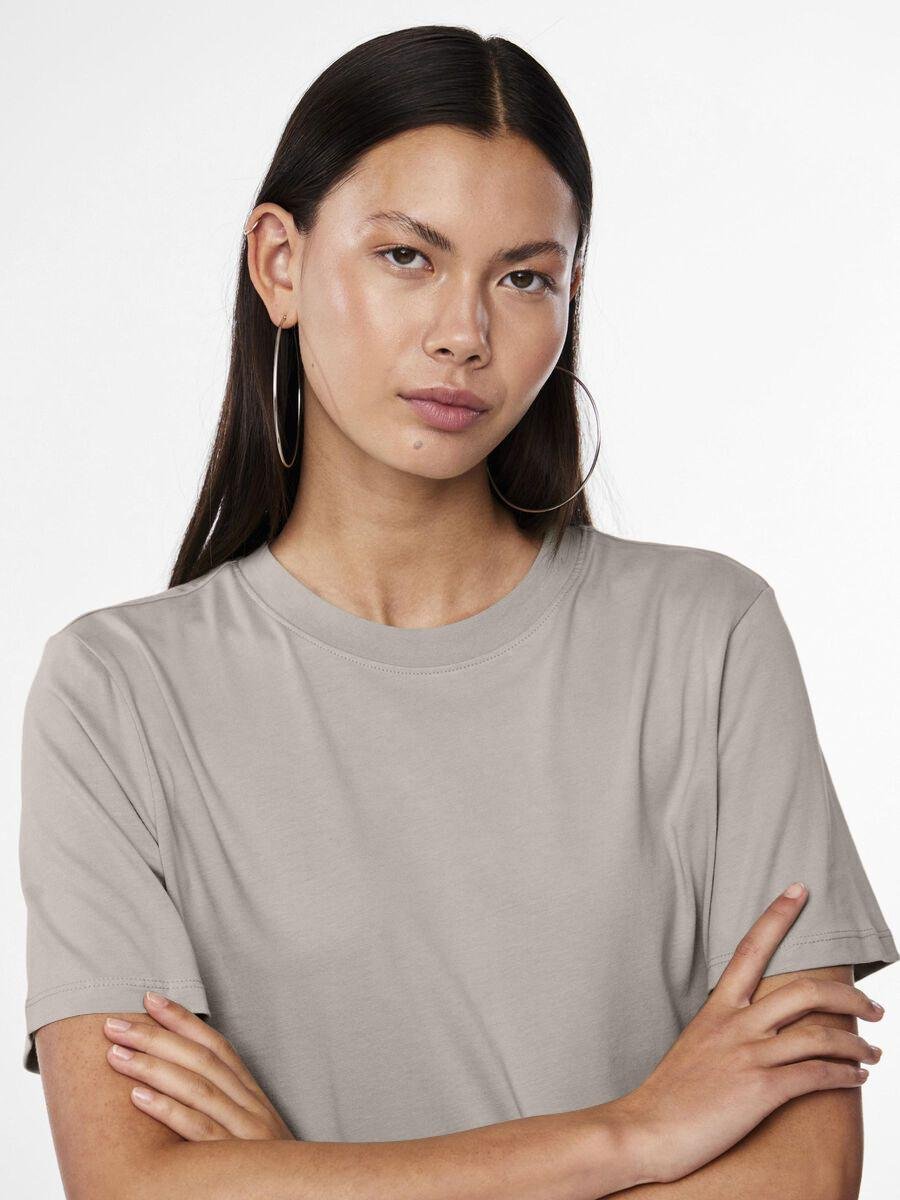 PCRIA T-Shirt - Silver Gray - VERO MODA & VILA Bergvik