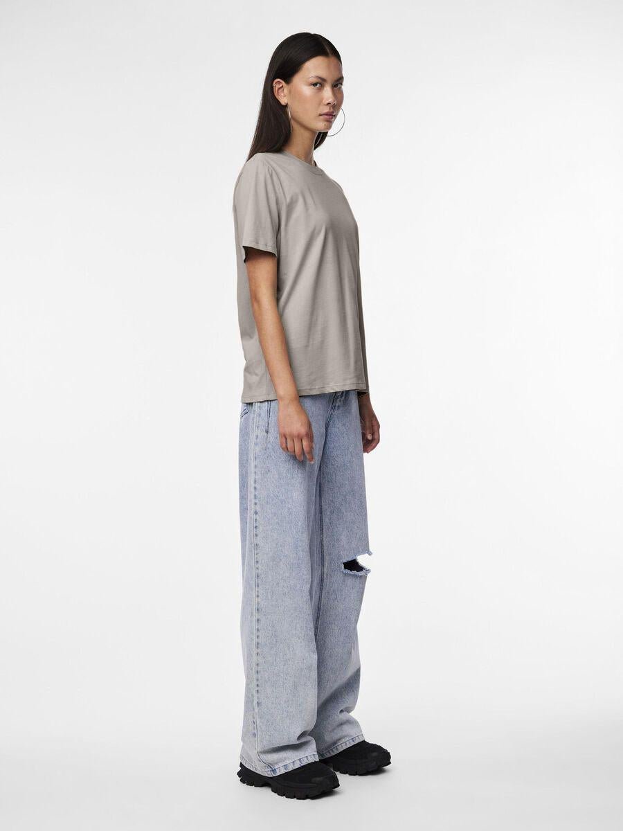 PCRIA T-Shirt - Silver Gray - VERO MODA & VILA Bergvik