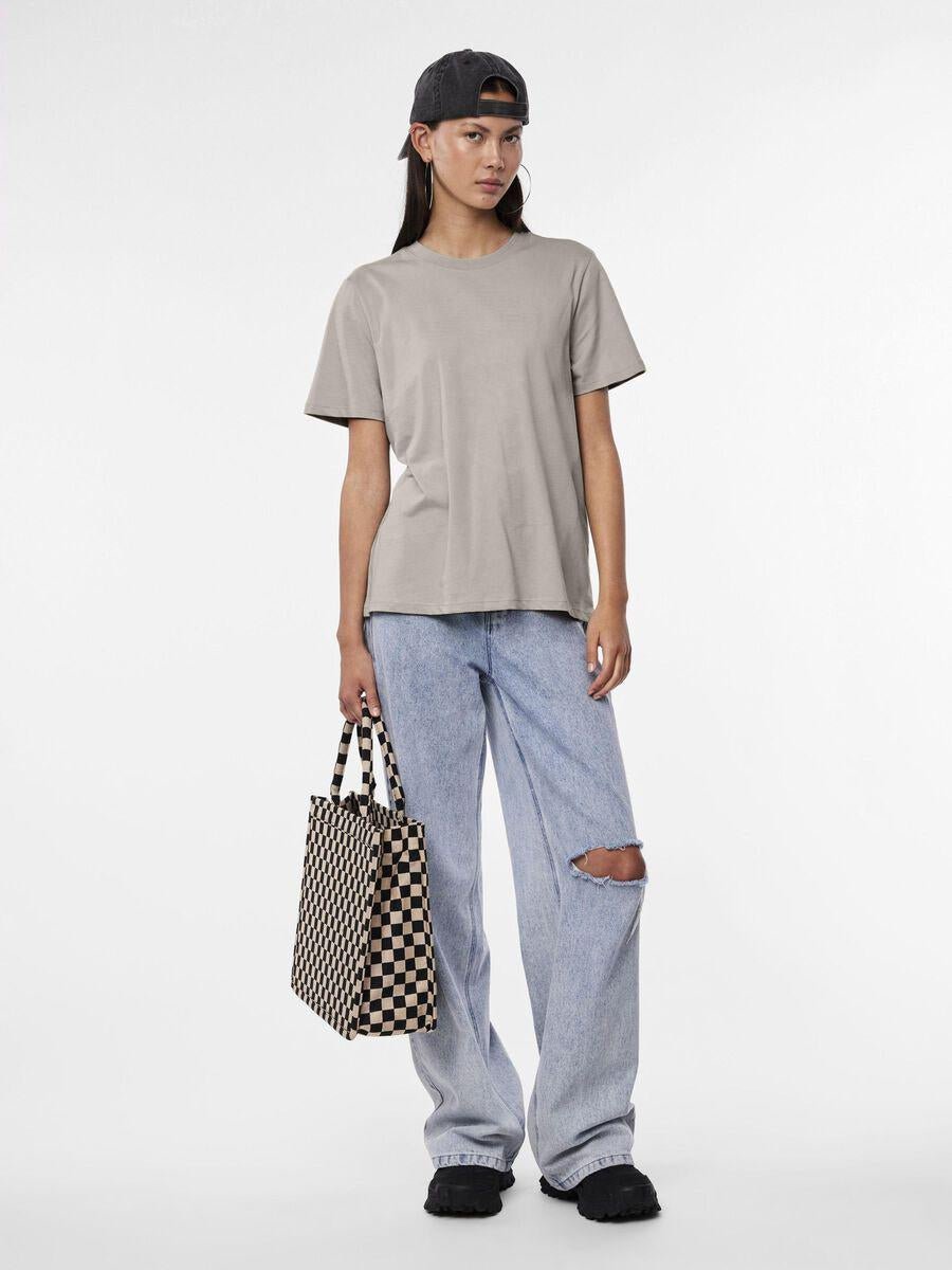 PCRIA T-Shirt - Silver Gray - VERO MODA & VILA Bergvik