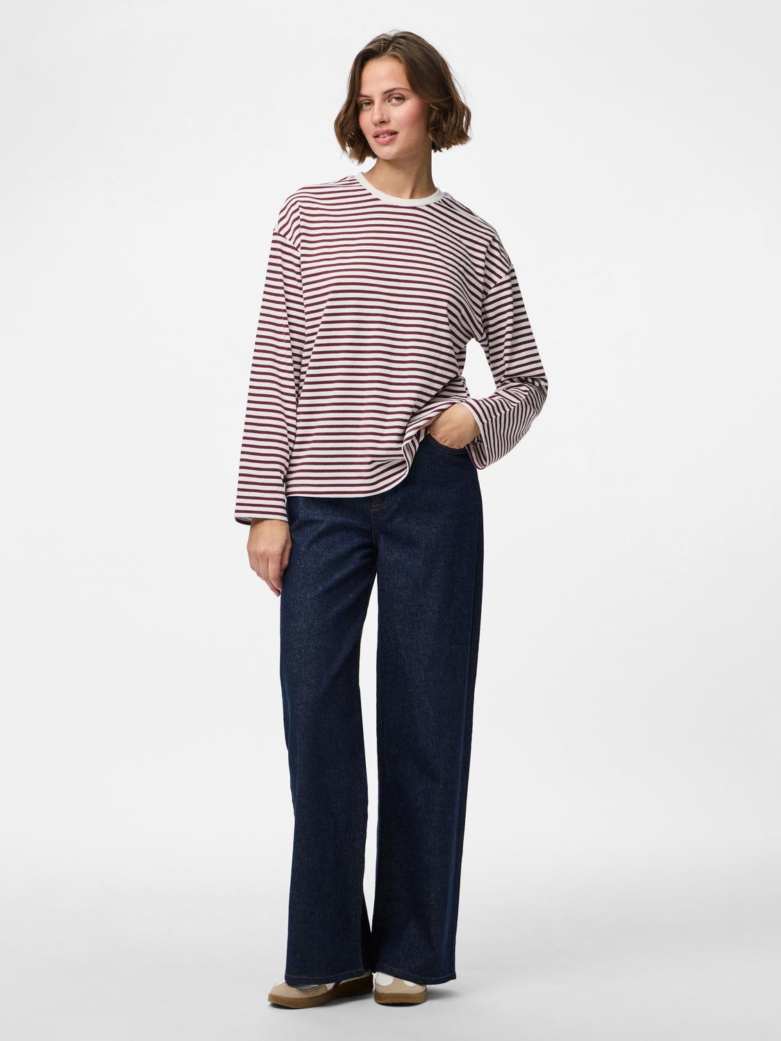 PCSADIE T-shirt - Cloud Dancer - VERO MODA & VILA Bergvik