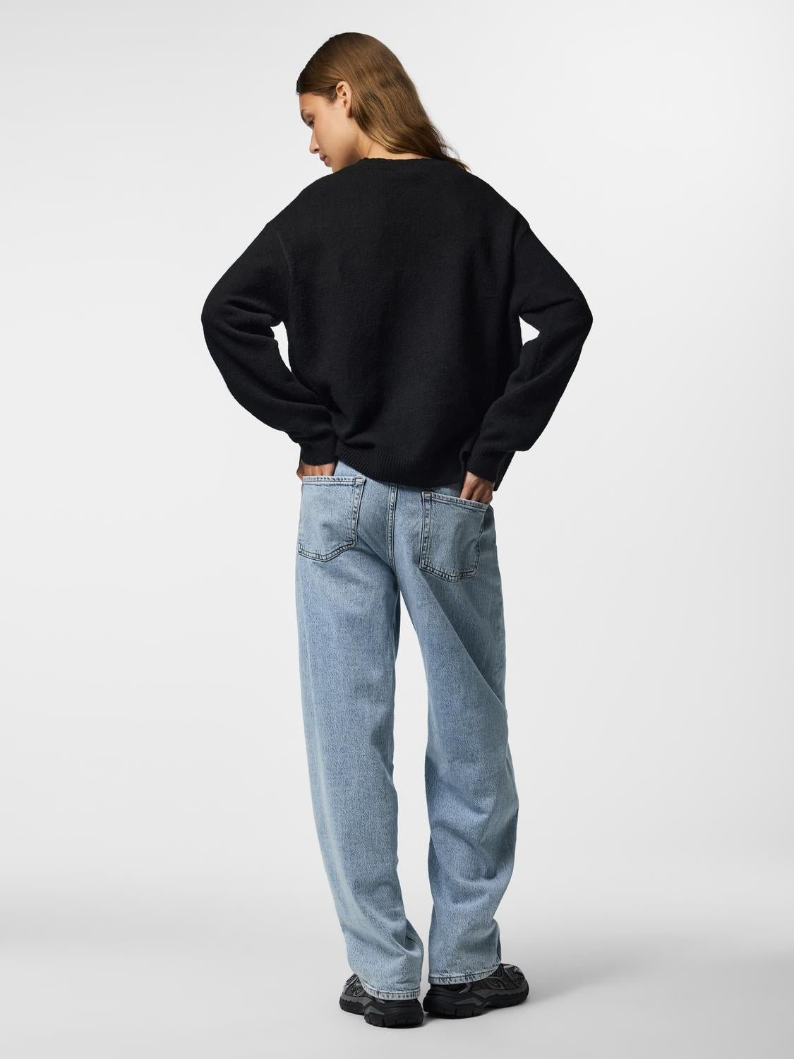 PCSALLY Knitted Top - Black - VERO MODA & VILA Bergvik