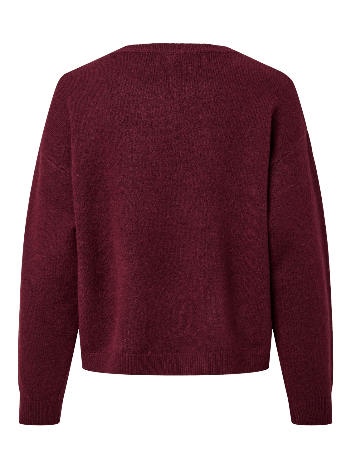 PCSALLY Knitted Top - Winetasting - VERO MODA & VILA Bergvik
