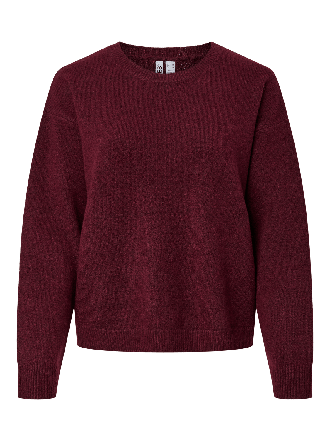 PCSALLY Knitted Top - Winetasting - VERO MODA & VILA Bergvik