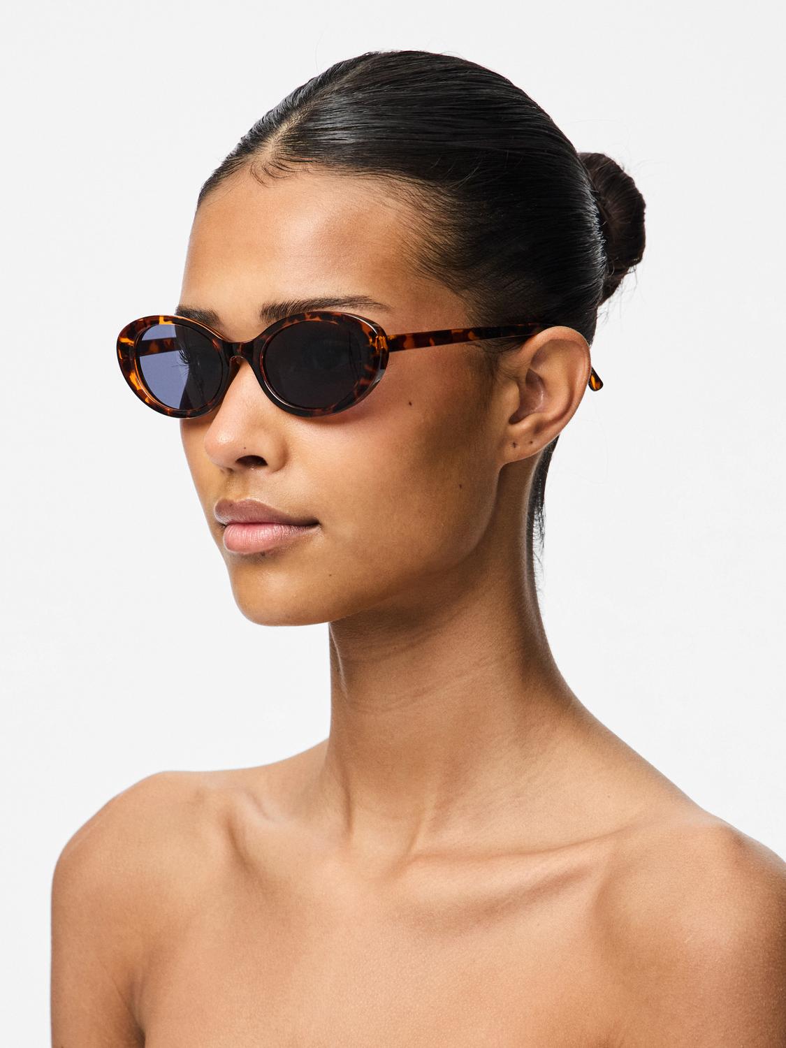 PCSANNA Sunglasses - Brown Stone - VERO MODA & VILA Bergvik