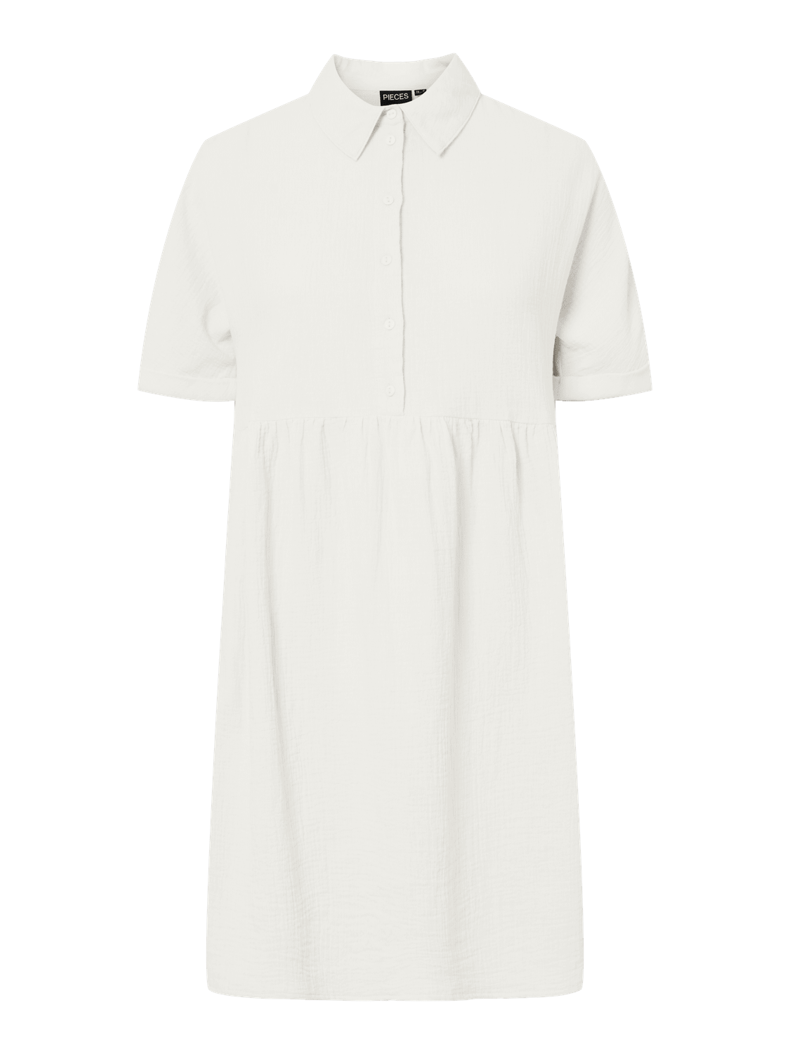 PCSASTINA Short Dress - Cloud Dancer - VERO MODA & VILA Bergvik
