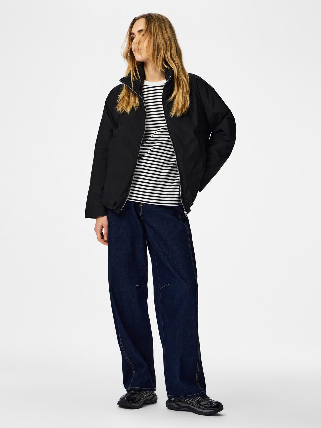 PCSIF Quilted Jacket - Black - VERO MODA & VILA Bergvik
