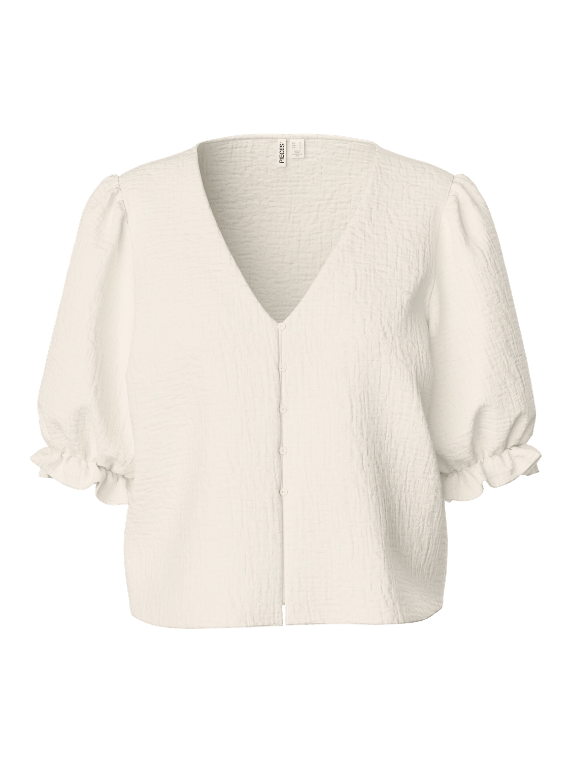 PCSIKKA Top - Cloud Dancer - VERO MODA & VILA Bergvik