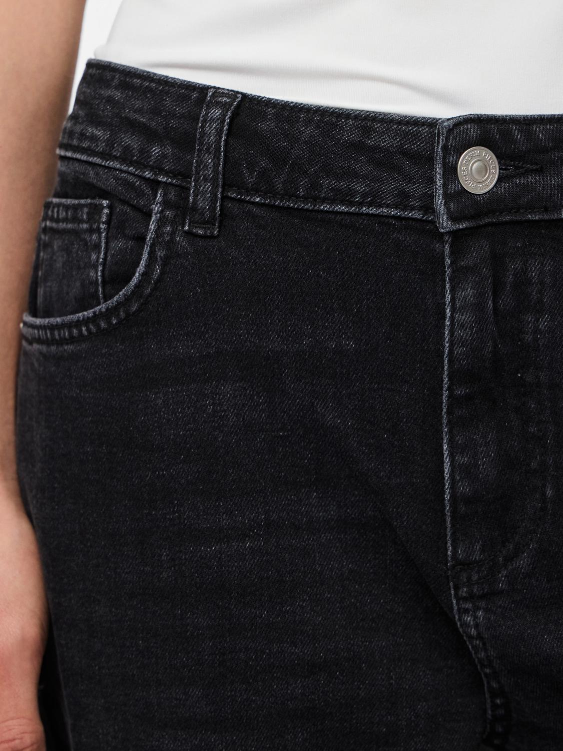 PCSILKE Jeans - Black Denim - VERO MODA & VILA Bergvik