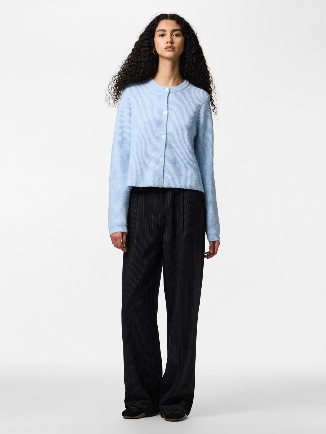 PCSILLY Knit Cardigan - Cashmere Blue - VERO MODA & VILA Bergvik