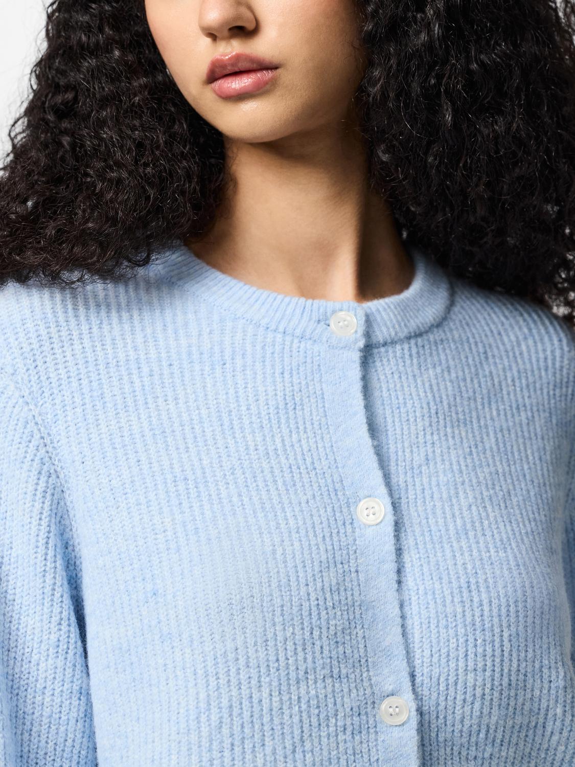PCSILLY Knit Cardigan - Cashmere Blue - VERO MODA & VILA Bergvik