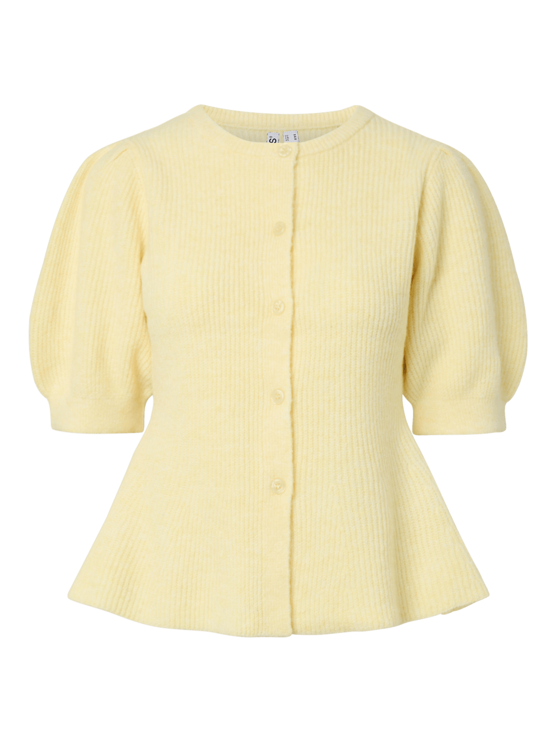 PCSILLY Knit Cardigan - Pale Banana - VERO MODA & VILA Bergvik