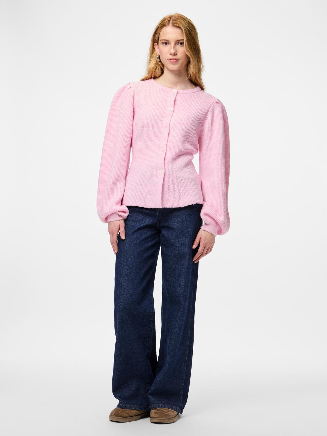 PCSILLY Knit Cardigan - Roseate Spoonbill - VERO MODA & VILA Bergvik