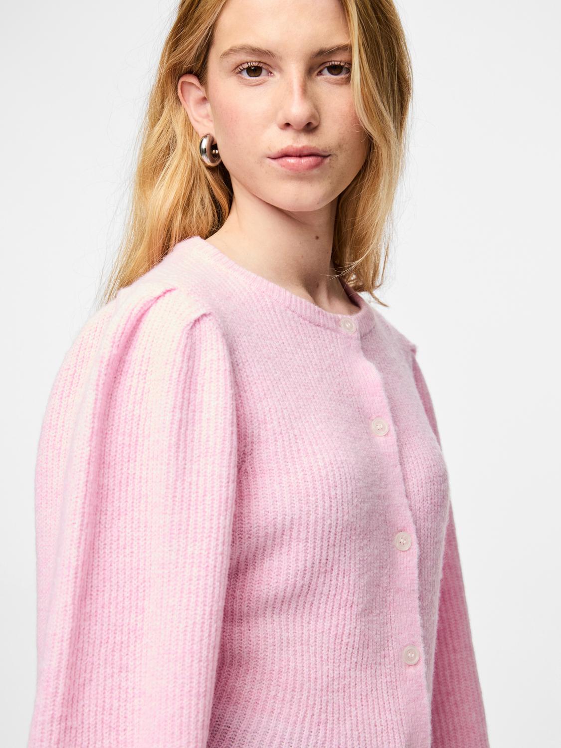 PCSILLY Knit Cardigan - Roseate Spoonbill - VERO MODA & VILA Bergvik