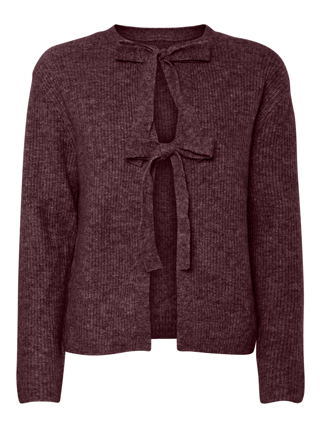 PCSILLY Knit Cardigan - Tawny Port - VERO MODA & VILA Bergvik