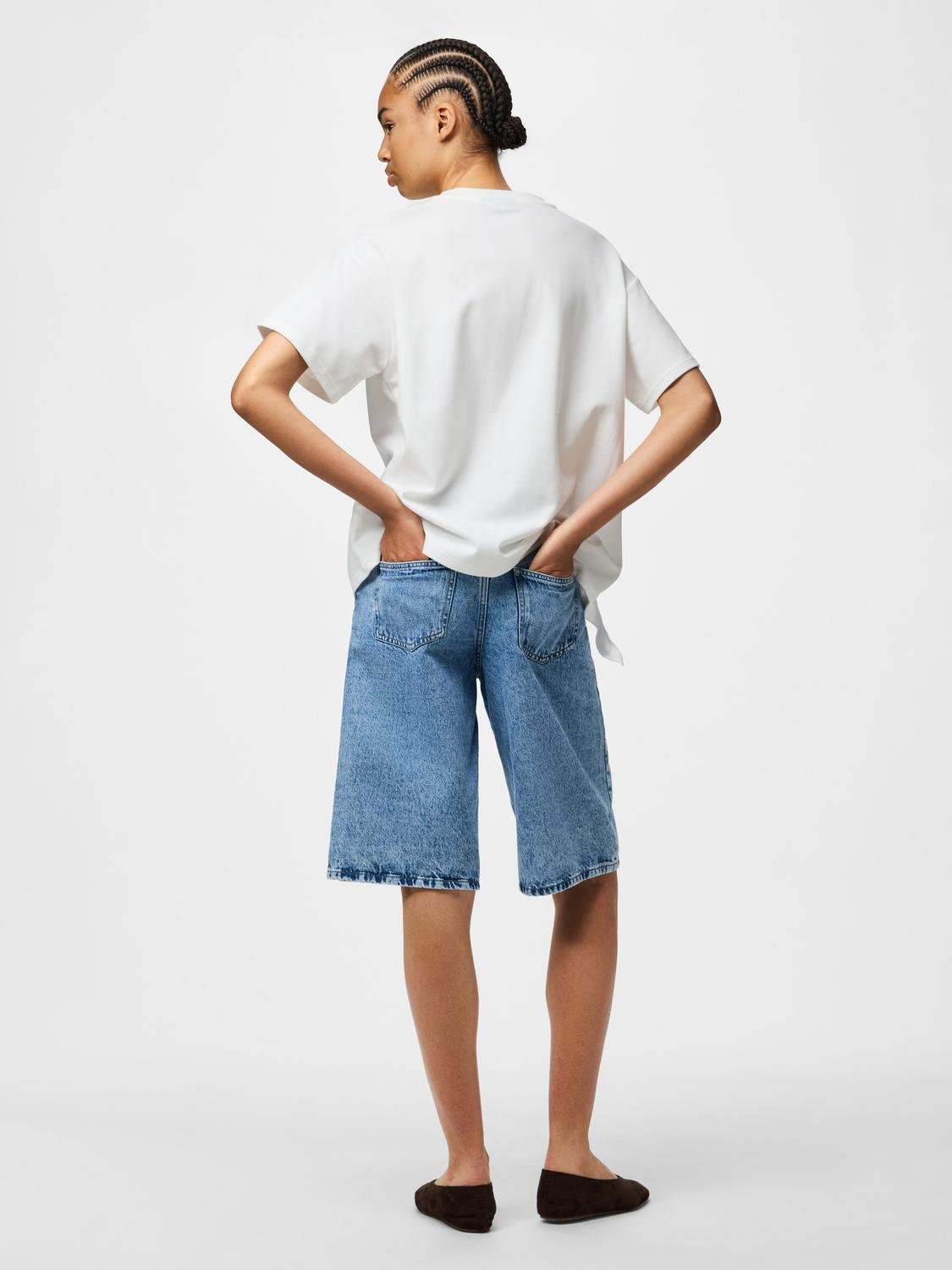 PCSKYLAR T-Shirt - Bright White - VERO MODA & VILA Bergvik