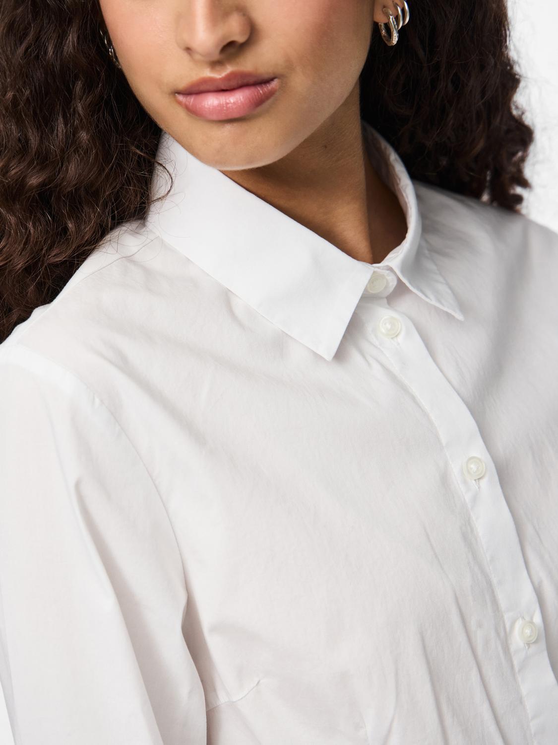 PCSUSSI Shirt - Bright White - VERO MODA & VILA Bergvik
