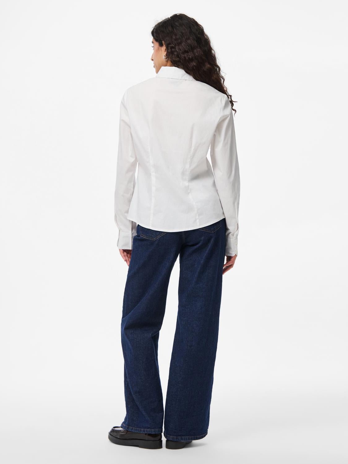 PCSUSSI Shirt - Bright White - VERO MODA & VILA Bergvik