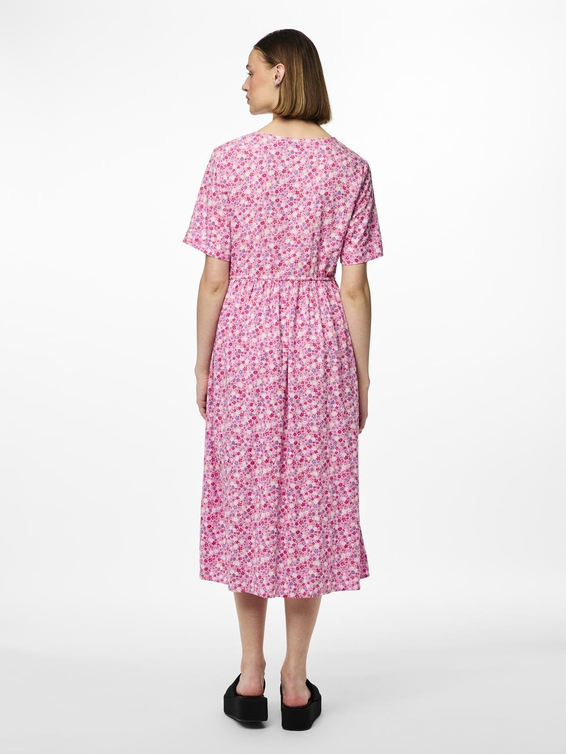 PCTALA Midi Dress - Hot Pink - VERO MODA & VILA Bergvik