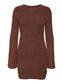 SNFRIDA Short Dress - Fired Brick - VERO MODA & VILA Bergvik
